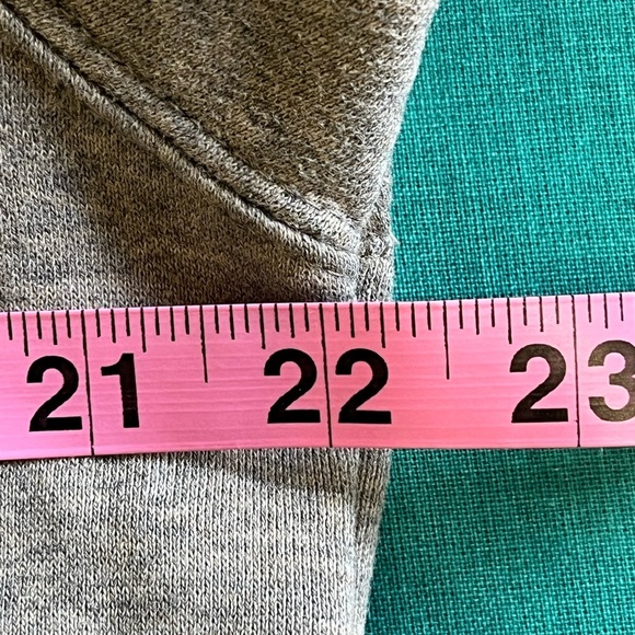 ACTIVE Men’s Gray/White Active Logo Hoodie Sweatshirt. Pocket In Front. Size M - Picture 6 of 8